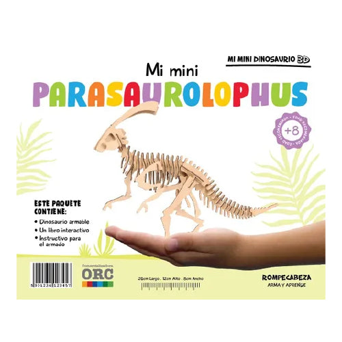 Mi Dinosaurio Gigante 3D-Parasaurolophus