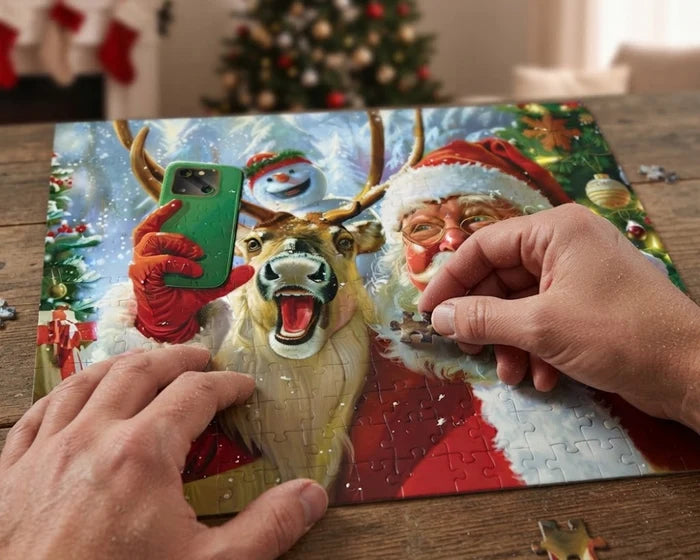 Selfie con Santa