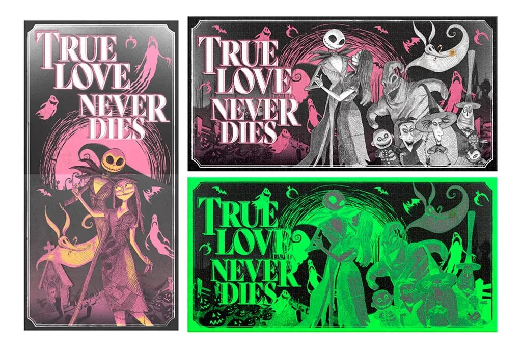 Nightmare Before Christmas 1000 Piezas Glow In The Dark