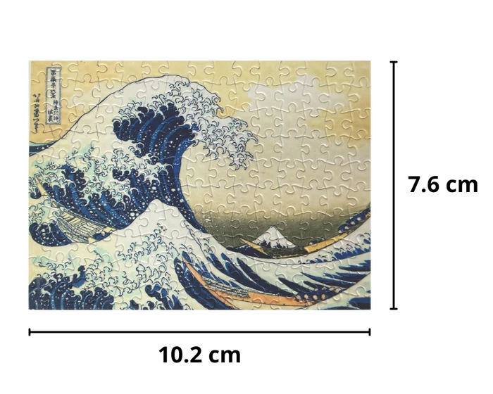 Katsushika Hokusai- La Gran Ola De Kanagawa Rompecabezas 150 Piezas Miniatura PieceRelax