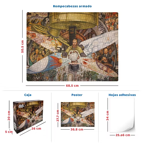 Hombre Controlador del Universo, Diego Rivera 9026