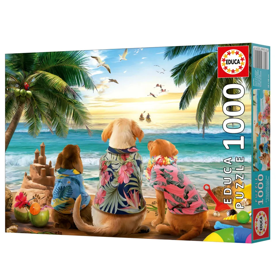 PERROS EN LA PLAYA 20291