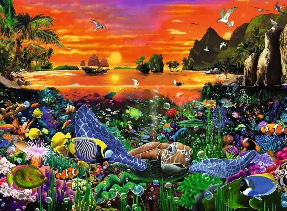 Tortuga en Arrecife 2253