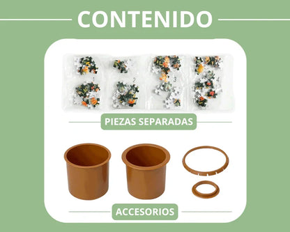 Maceta decorativa - Disney Stitch Bailando- Rompecabezas 3D de Plástico 80 Piezas PieceRelax