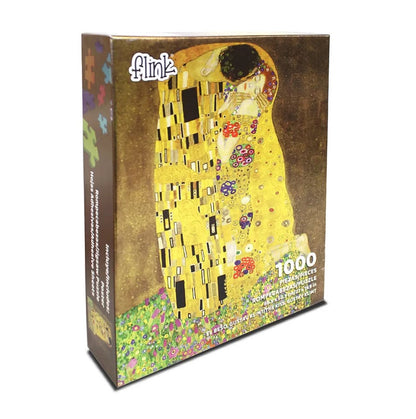 Gustav Klimt / El Beso 1000 Pzs Metalizado