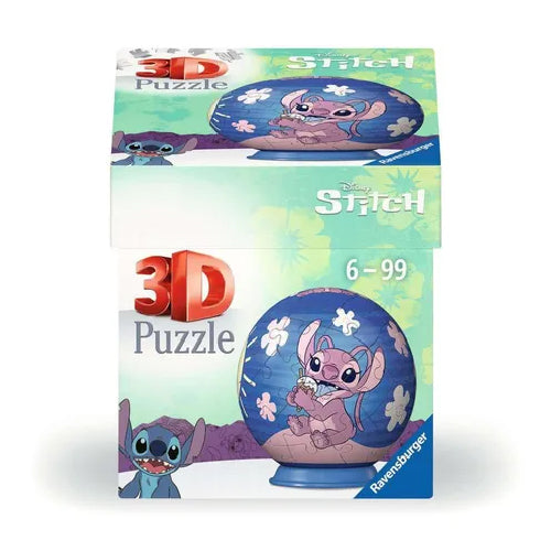 Pelota de Rompecabezas 3D Disney Stitch & Angel