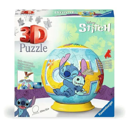 Puzzle de Pelota de Disney Stitch, 72 Piezas