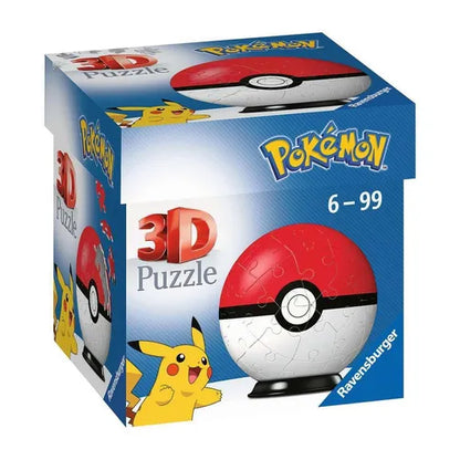 Pokémon Pokeball - Bola de Rompecabezas 3D