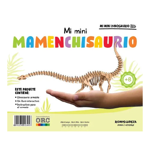 Mi Dinosaurio Gigante 3D-Mamenchisaurio