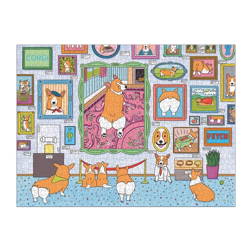 Museo De Los Corgi 1000 PZ Galison
