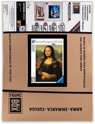 Marco 1 charola + Puzzle de 1000 pz + Envío GRATIS (Máximo 71.3 x 51.3 cm)