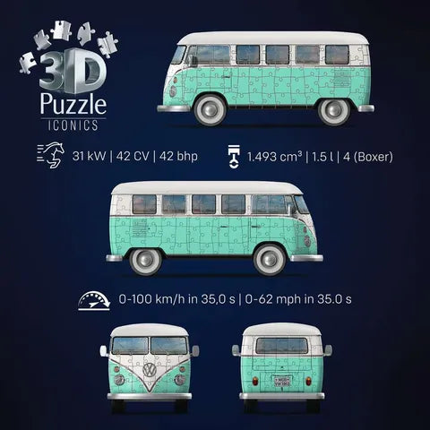 Puzzle 3D Iconics Volkswagen T1