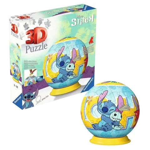 Puzzle de Pelota de Disney Stitch, 72 Piezas
