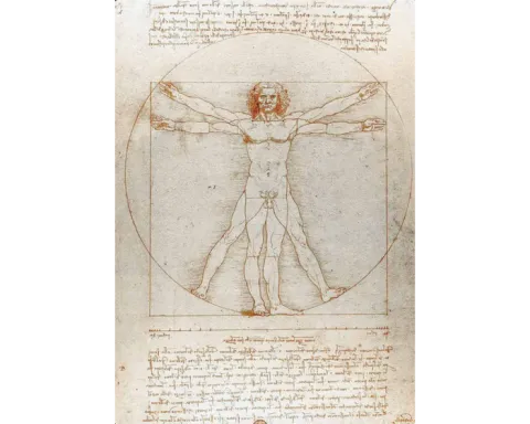 El Hombre en Vituvio / Da Vinci
