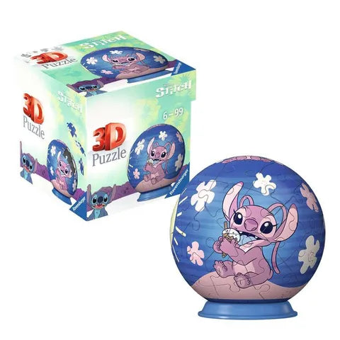 Pelota de Rompecabezas 3D Disney Stitch & Angel
