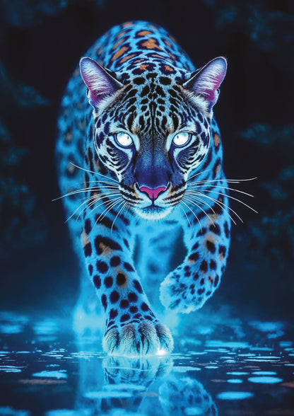 1000 Blue Jaguar Neon AP-41200