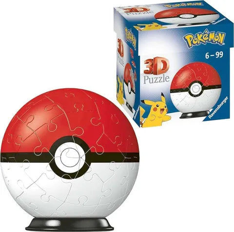 Pokémon Pokeball - Bola de Rompecabezas 3D