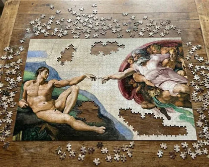 la Creación de Adán / Migue Angel
