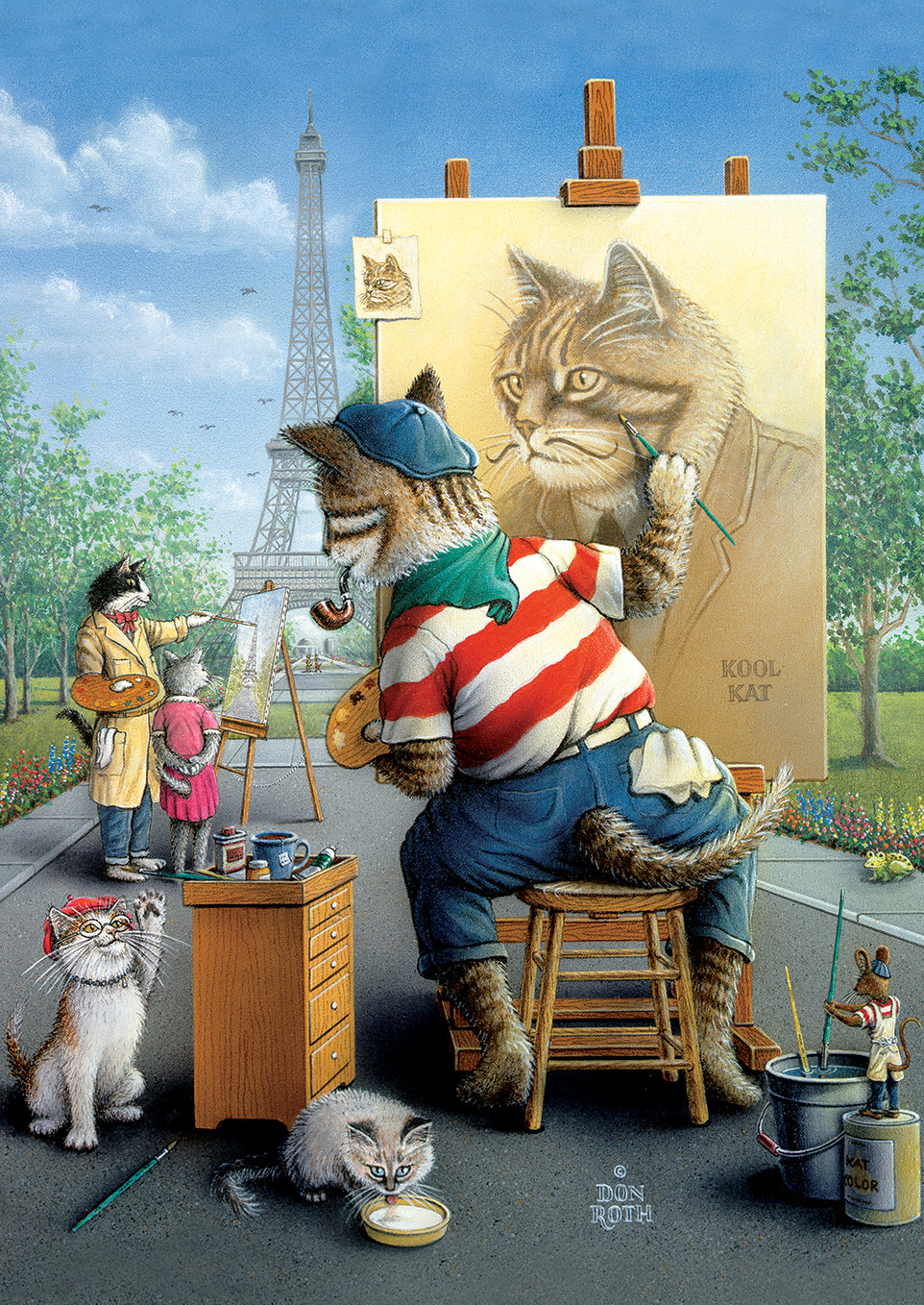 500 The Painter Cat- AP-5087