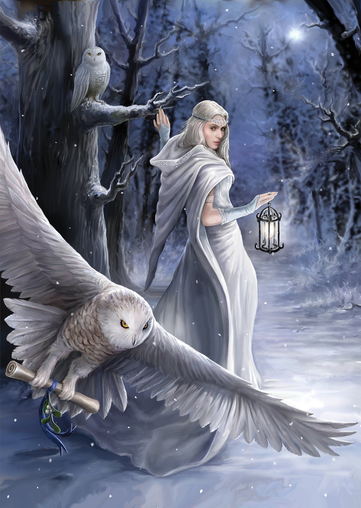 1000 Midnight Messenger Anne Stokes AP-5229
