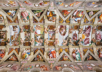 1000 The Sistine Chapel Miguel Angel. Museum Series AP-5277