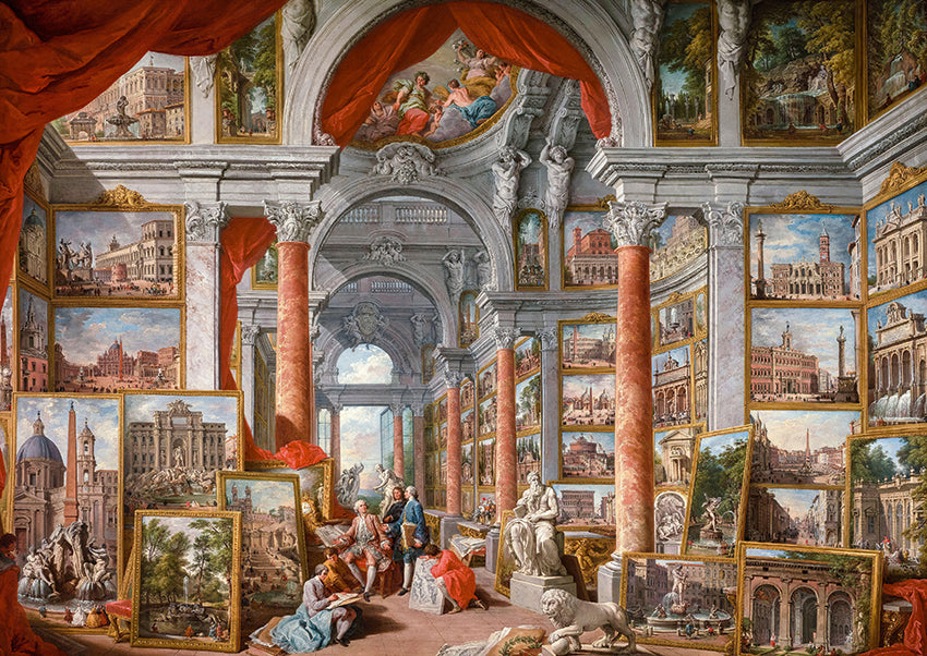 2000 Gallery with Views of Modern Rome 1757 Museum Series AP-5479