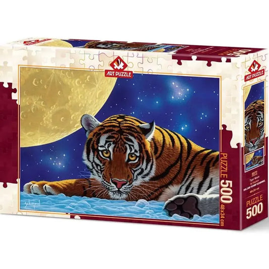 Tigre En La Luna Puzzle