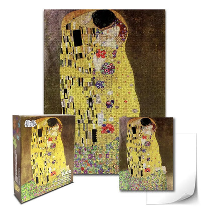 Gustav Klimt / El Beso 1000 Pzs Metalizado