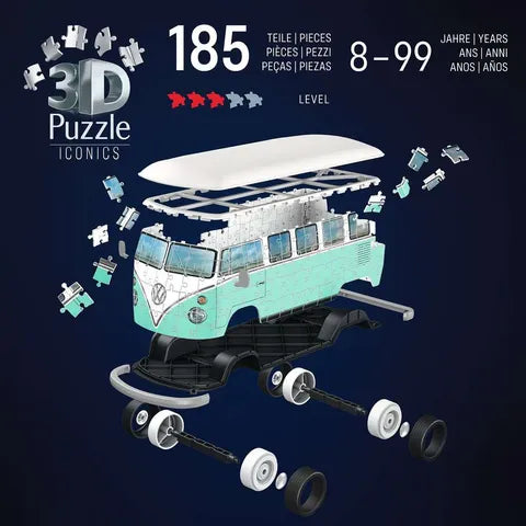 Puzzle 3D Iconics Volkswagen T1