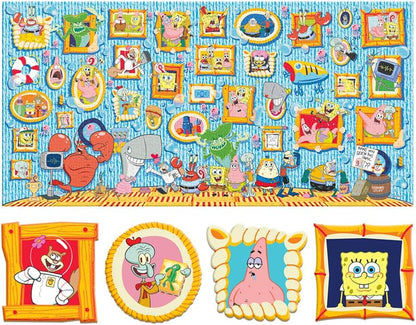 Bob Esponja Cuadros 1000 Pzs JCA-4880