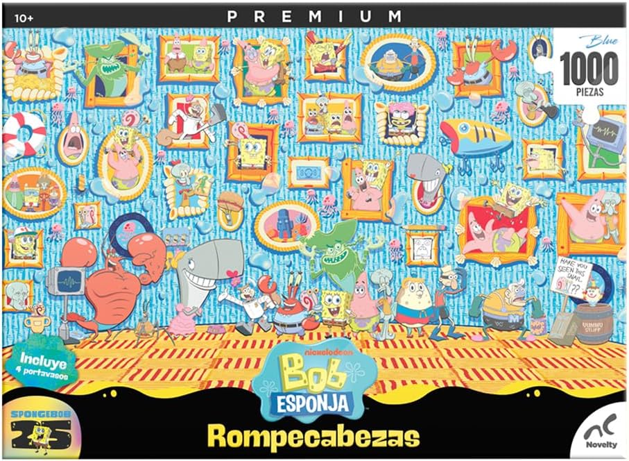 Bob Esponja Cuadros 1000 Pzs JCA-4880