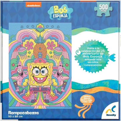 Bob Esponja 25 Aniversario 500 Pz JCA-4320