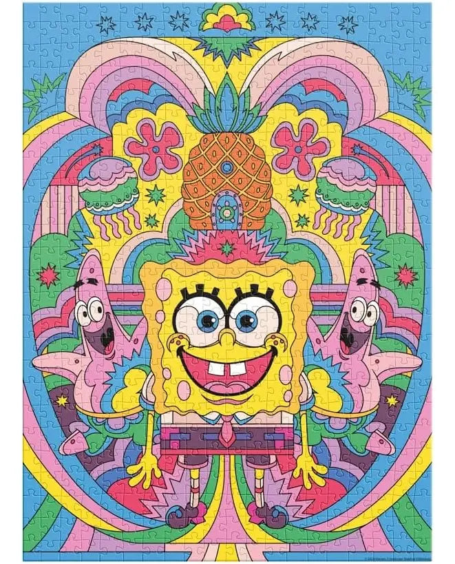 Bob Esponja 25 Aniversario 500 Pz JCA-4320