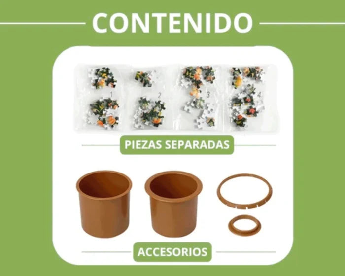 Maceta decorativa - Disney Pixar Aliens Toy Story- Rompecabezas 3D de Plástico 80 Piezas PieceRelax
