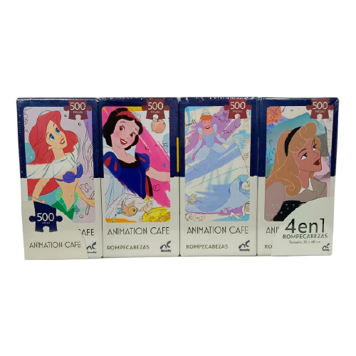 Set Princesas 4 En 1 (2000 Piezas) Jca-4491n
