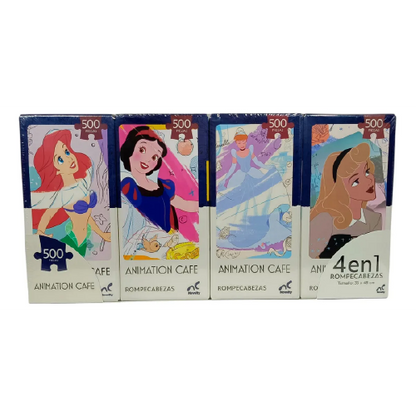 Set Princesas 4 En 1 (2000 Piezas) Jca-4491n