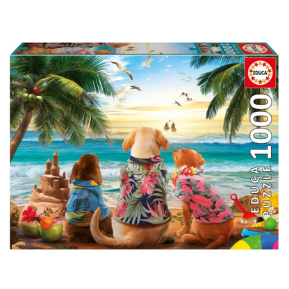 PERROS EN LA PLAYA 20291