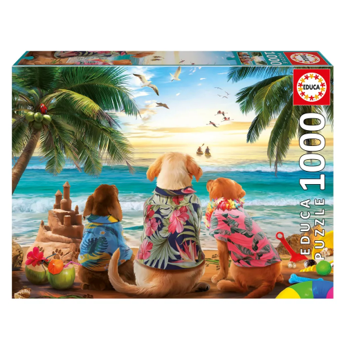 PERROS EN LA PLAYA 20291