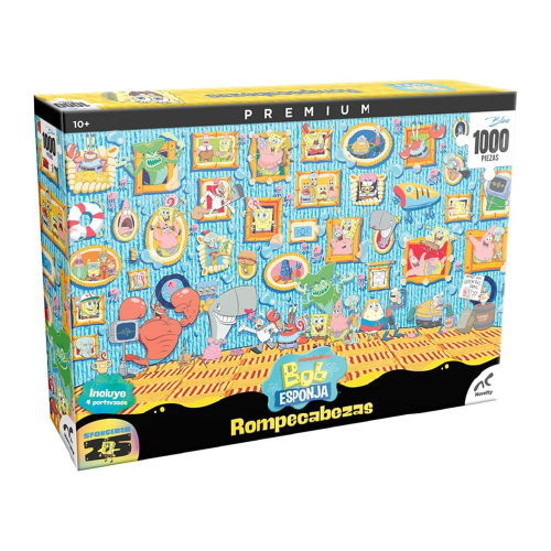 Bob Esponja Cuadros 1000 Pzs JCA-4880