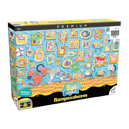 Bob Esponja Cuadros 1000 Pzs JCA-4880