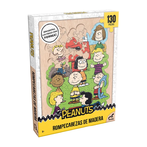 Snoopy Peanuts Madera 130 Pz JCA-5275