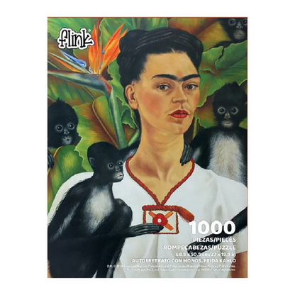Autoretrato con Monos, Frida Kahlo 9002