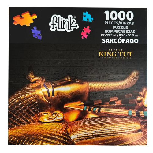 King Tut Sarcofago Egipto Metalizado