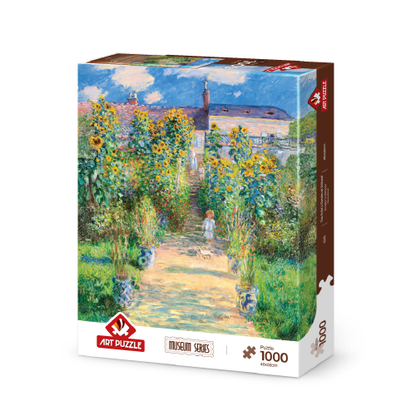 1000 Artist's Garden at Vetheuil Monet  AP-5251