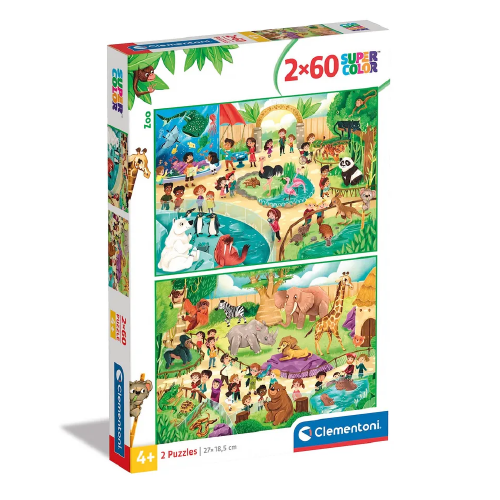 LO Zoo 2X60 Piezas 21603