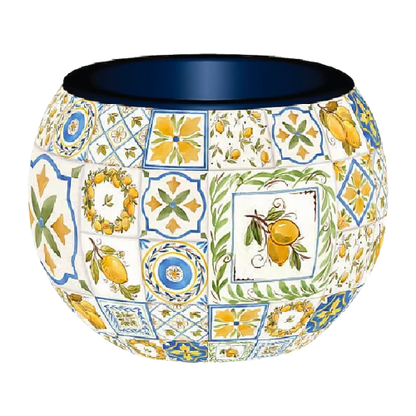 Maceta decorativa - Azulejos Retro- Rompecabezas 3D de Plástico 80 Piezas PieceRelax