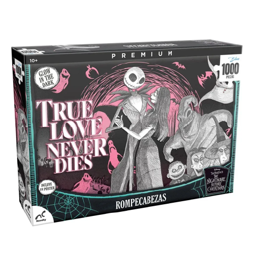 Nightmare Before Christmas 1000 Piezas Glow In The Dark