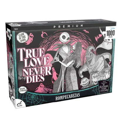 Nightmare Before Christmas 1000 Piezas Glow In The Dark