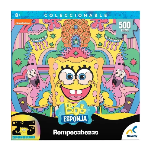 Bob Esponja 25 Aniversario 500 Pz JCA-4320
