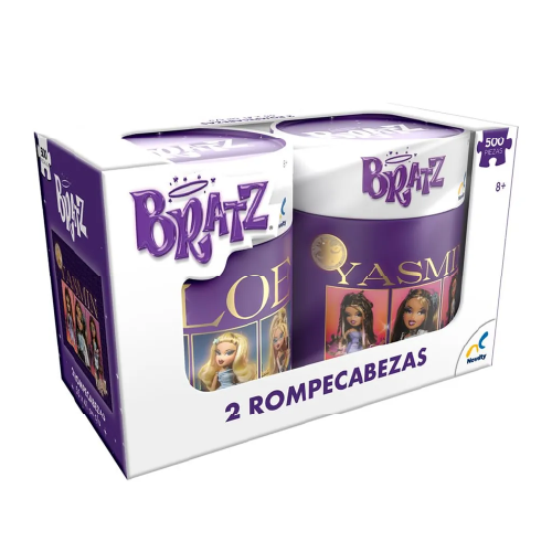 Bratz Cilindro 2 Pack Acabado Metalizado Bratz JCA-5280